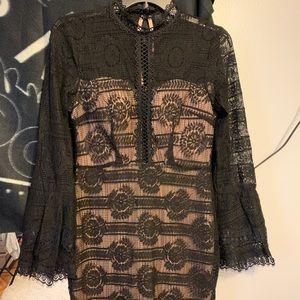 Akira sheer dress